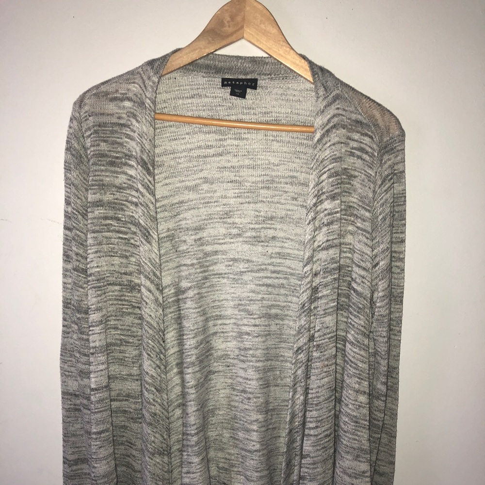 Mesh  Grey Cardigan  🚫 SOLD